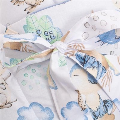 Zavinovačka s kokosovou výstužou a mašľou New Baby Ježko