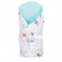 Zavinovačka s kokosovou výstužou a mašľou New Baby Srnka mätová