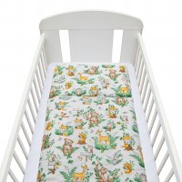 2-dielne posteľné obliečky New Baby 90/120 cm zvieratká v lese