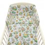 3-dielne posteľné obliečky New Baby 100/135 cm zvieratká v lese