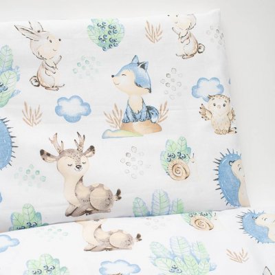 2-dielne posteľné obliečky New Baby 100/135 cm Ježko