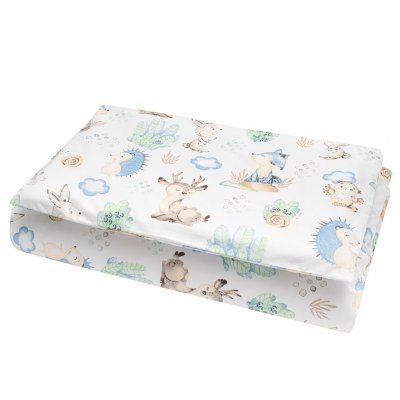 2-dielne posteľné obliečky New Baby 100/135 cm Ježko