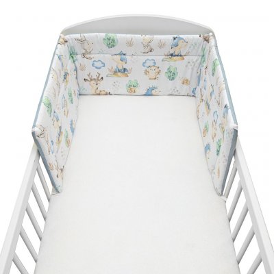 3-dielne posteľné obliečky New Baby 90/120 cm Ježko