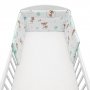 3-dielne posteľné obliečky New Baby 90/120 cm Srnka mätové