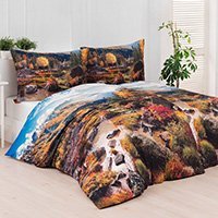 Exkluzívne bavlnené obliečky Autumn Lake