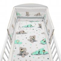 3-dielne posteľné obliečky New Baby 90/120 cm Snílek sivé