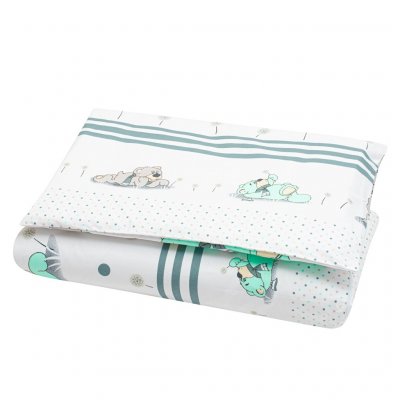 3-dielne posteľné obliečky New Baby 100/135 cm Snílek sivé