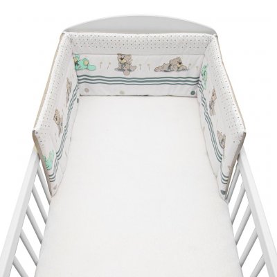 3-dielne posteľné obliečky New Baby 100/135 cm Snílek sivé