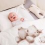 5-dielne posteľné obliečky Belisima Lazy Bear 100/135 beige