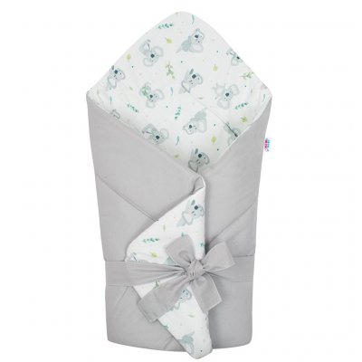 Obojstranná zavinovačka  New Baby 75x75 cm koala