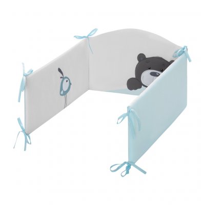 5-dielne posteľné obliečky Belisima LILO & LU 90/120 tyrkysová