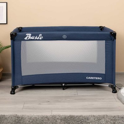 Cestovná postieľka CARETERO Basic 2020 navy