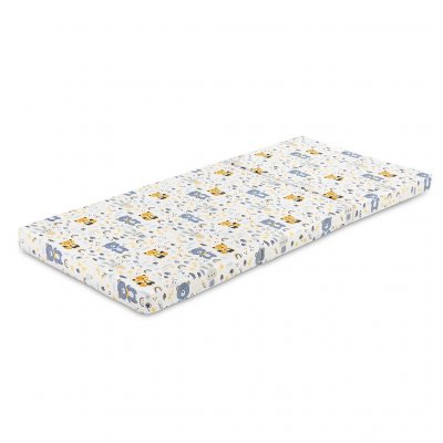 Skladacia matrac do postieľky Sensillo Lesné zvieratká 120x60 cm