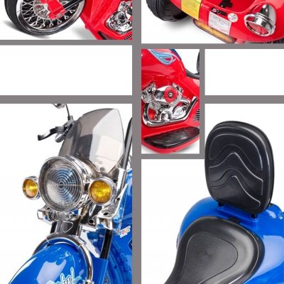 Elektrická motorka Toyz Rebel red