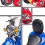 Elektrická motorka Toyz Rebel red