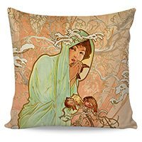 Návlek Winter Alfons Mucha