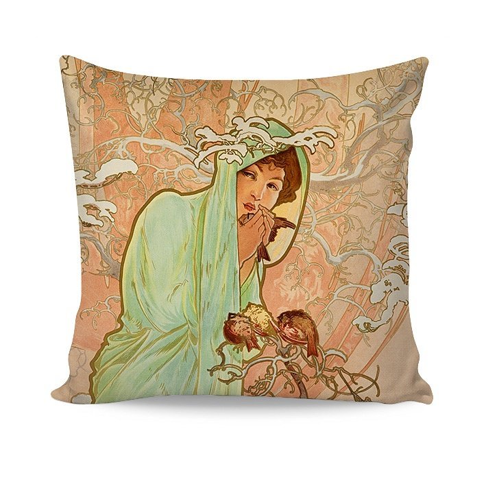 Návlek Winter Alfons Mucha
