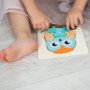 Detské vkladacie puzzle Akuku Sovička
