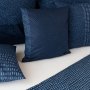 Bavlnené posteľné obliečky Lewis blue Matějovský