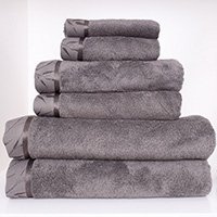 Bambusový uterák Luna antracitová