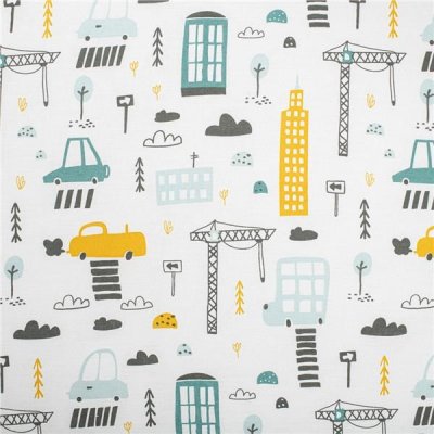 Zavinovačka s kokosovou výstužou a mašľou New Baby Mesto horčicová