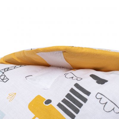 Detská zavinovačka New Baby Mesto horčicová