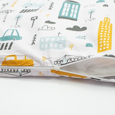 2-dielne posteľné obliečky New Baby 90/120 cm Mesto