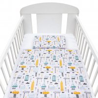 2-dielne posteľné obliečky New Baby 100/135 cm Mesto