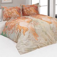 Bavlnené návliečky Spring Alfons Mucha