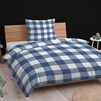 Flanelové posteľné návliečky Cubes