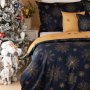 Bavlnené posteľné obliečky Gold Christmas Matějovský