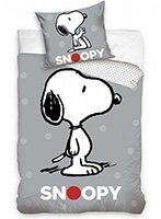 Detské obliečky Snoopy Grey