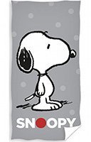 Detská osuška Snoopy Grey
