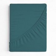 Posteľná plachta Jersey Zelenomodrá