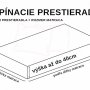 Prestieradlo Jersey s elastanom Zelenomodrá