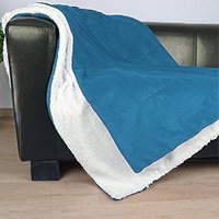 Ovečková deka Ela petrolejová