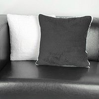 Ovečkový návlek 40x40cm Ela čierny Horváth