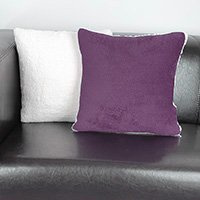 Ovečkový návlek 40x40cm Ela tmavo fialový Horváth