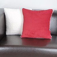 Ovečkový návlek 40x40cm Ela červený Horváth