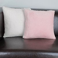 Ovečkový návlek 40x40cm Ela svetlo ružový Horváth