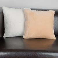 Ovečkový návlek 40x40cm Ela béžový Horváth