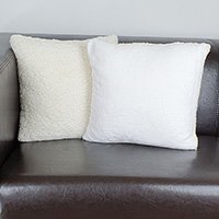 Ovečkový návlek 40x40cm Ela biely Horváth