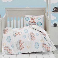 Návliečky do postieľky Bears baby