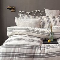 Bambusové posteľné obliečky Nuit White issimo Home