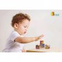 Drevené puzzle kocky pre najmenších Viga Zoo