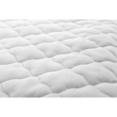 Mantinel do postieľky plyš Sensillo obláčiky modré