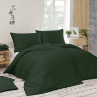 Damaškové obliečky Victória zelená