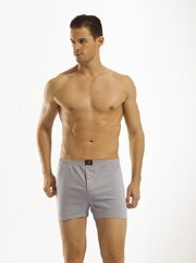 Boxerky GEORGE svetlo šedé