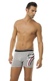 Boxerky LEONARDO šedé