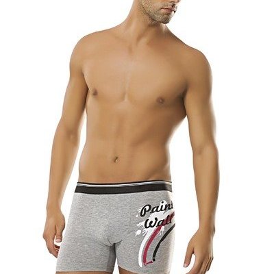 Boxerky LEONARDO šedé